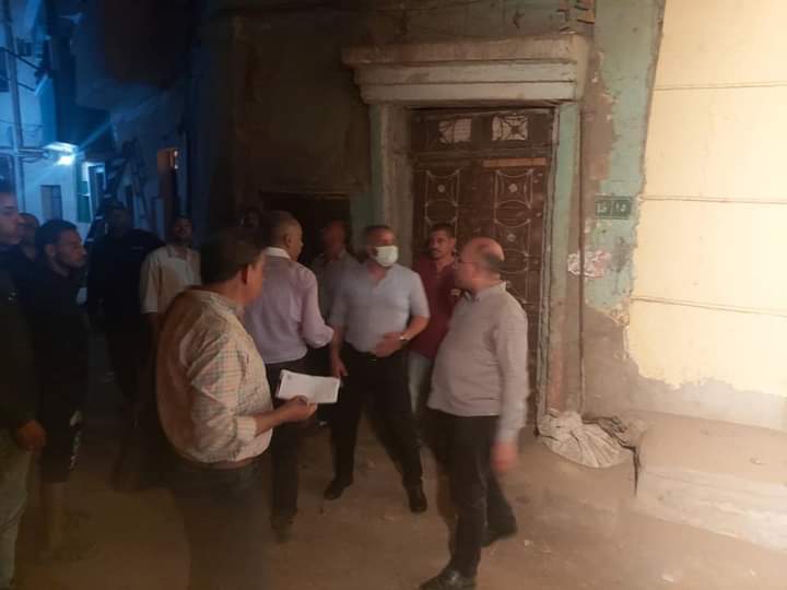 انهيار منزل بأسيوط 