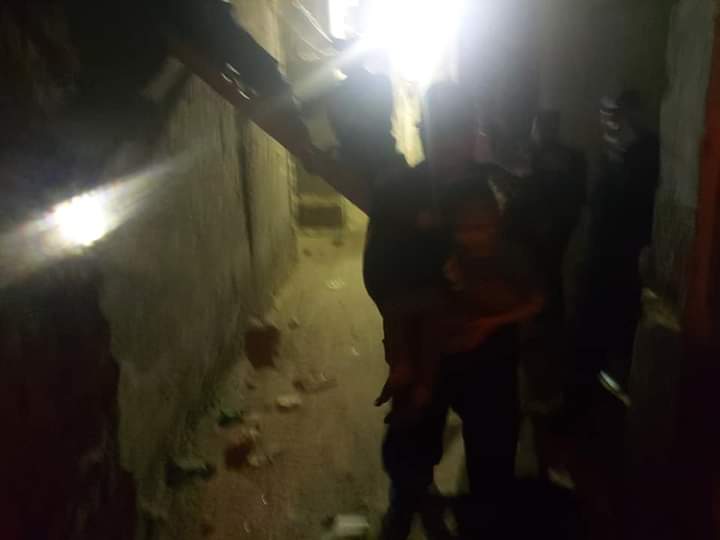 انهيار منزل بأسيوط 