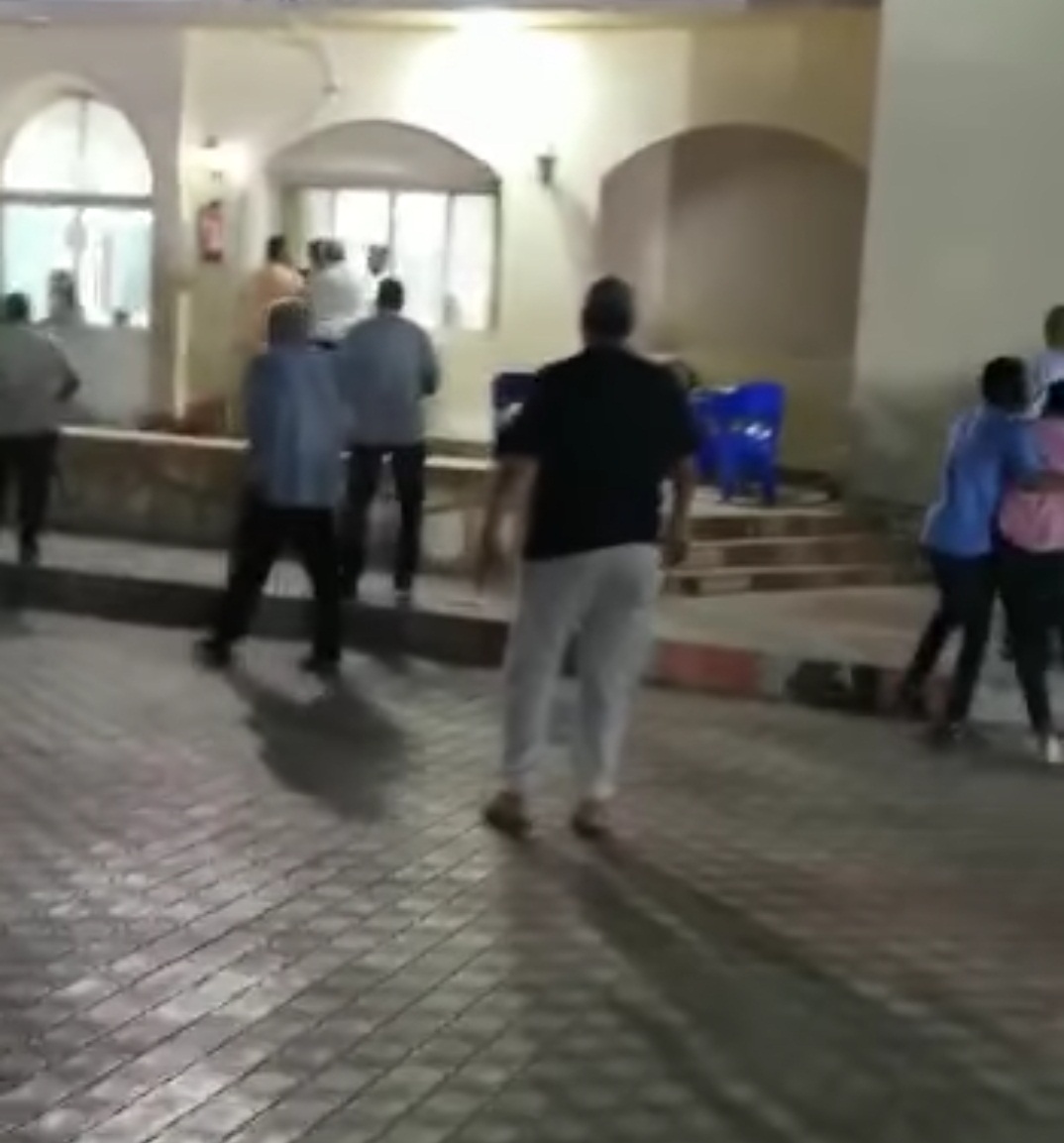 تجمهر أعضاء النادي فور الواقعة 01