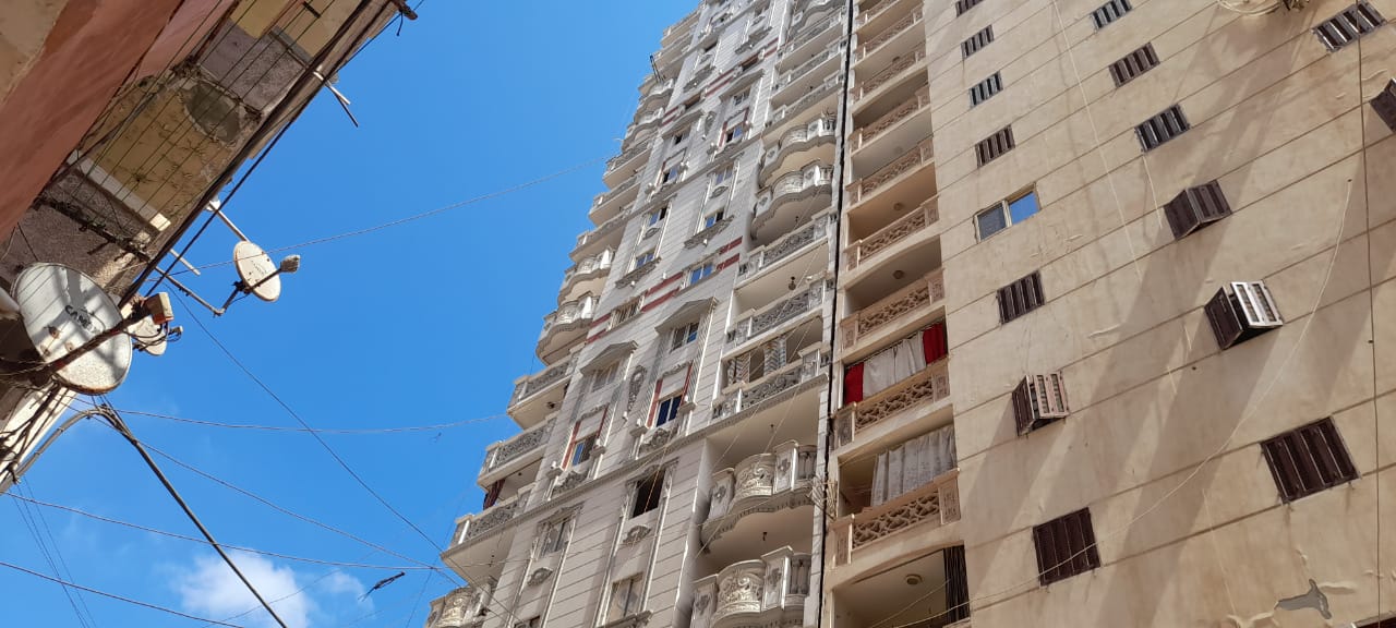 اخلاء عقار بحري المائل فى الإسكندرية