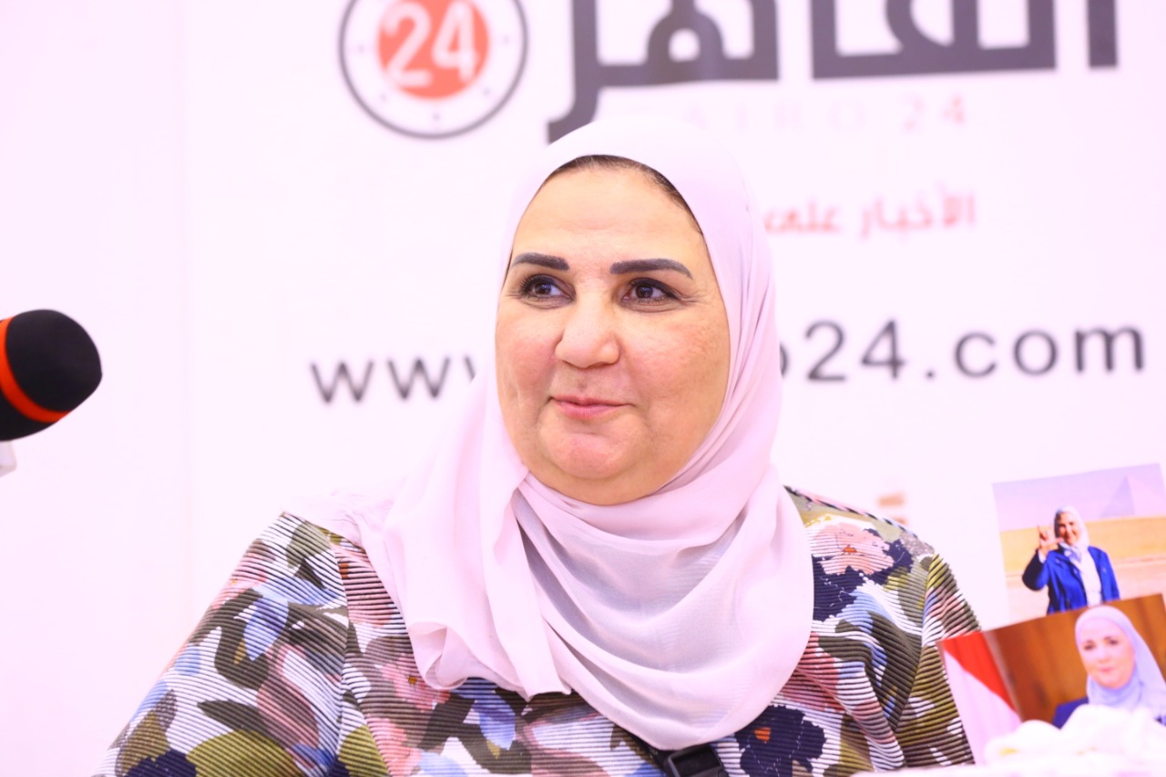 ندوة وزيرة التضامن الاجتماعي (1)