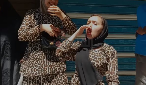 احتفالات الطالبات عقب انتهاء الامتحانات