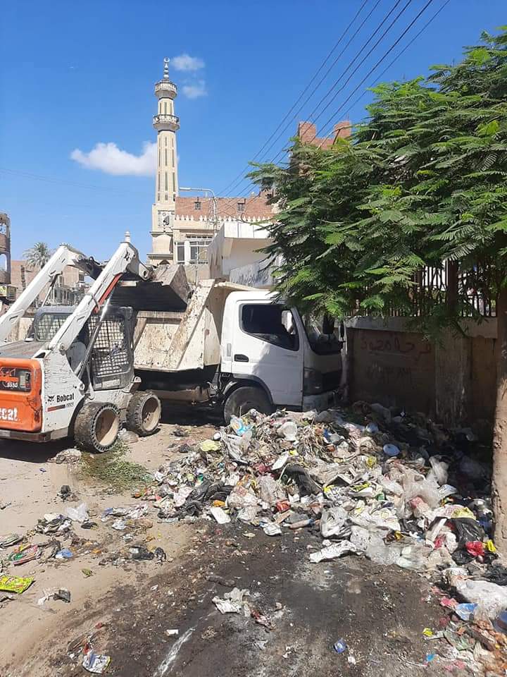 حملة نظافة في الفيوم