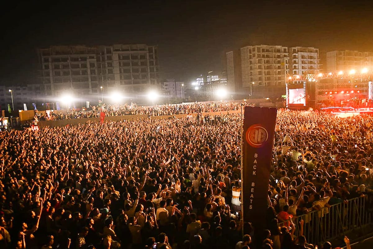 ويجز وعفرتو وباتستيوتا ووزة وتوسكيني يشعلون حفل العلمين الجديدة