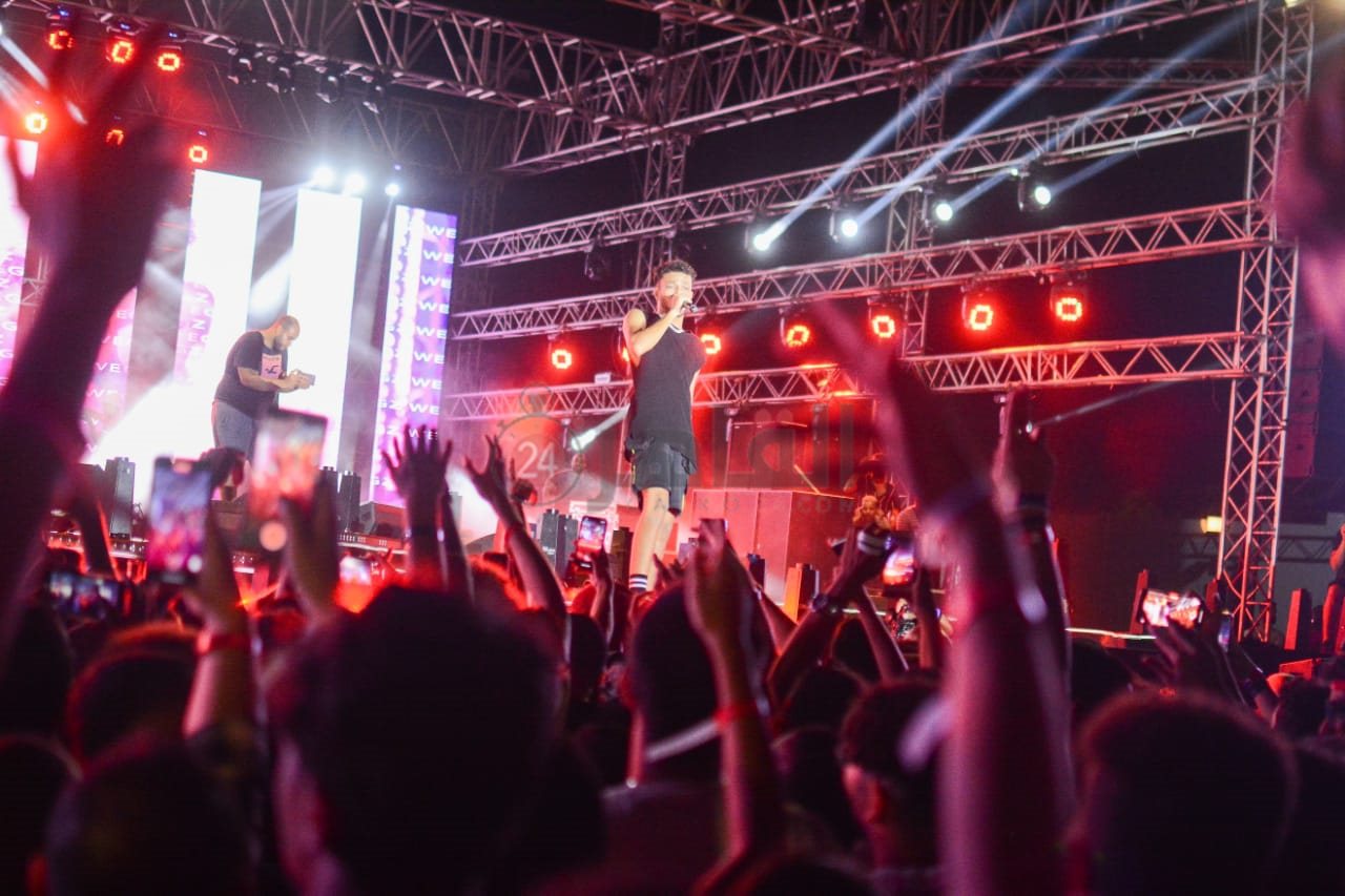 ويجز وعفرتو وباتستيوتا ووزة وتوسكيني يشعلون حفل العلمين الجديدة