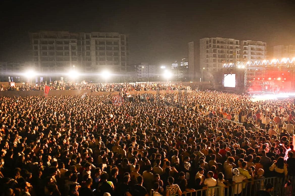 ويجز وعفرتو وباتستيوتا ووزة وتوسكيني يشعلون حفل العلمين الجديدة