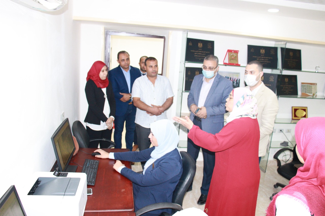 تبادل الخبرات بين محافظتي كفر الشيخ والغربية