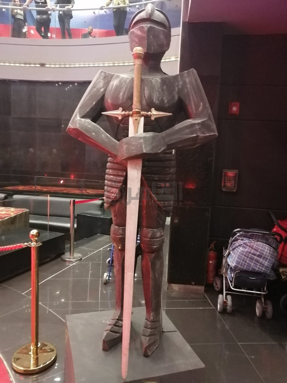 استعدادات العرض الخاص لفيلم الإنس والنمس (6)