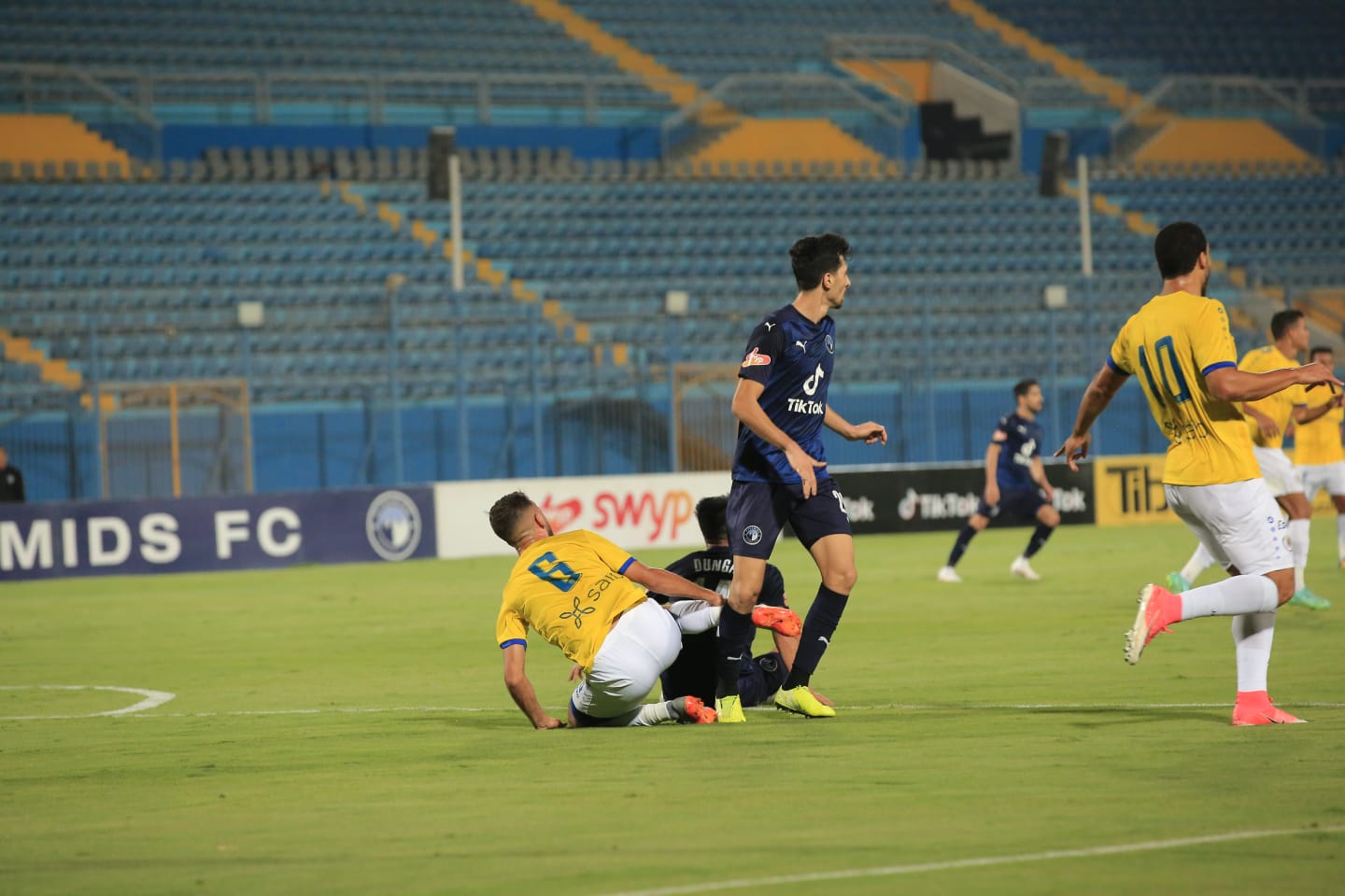 مباراة بيراميدز والإسماعيلي 