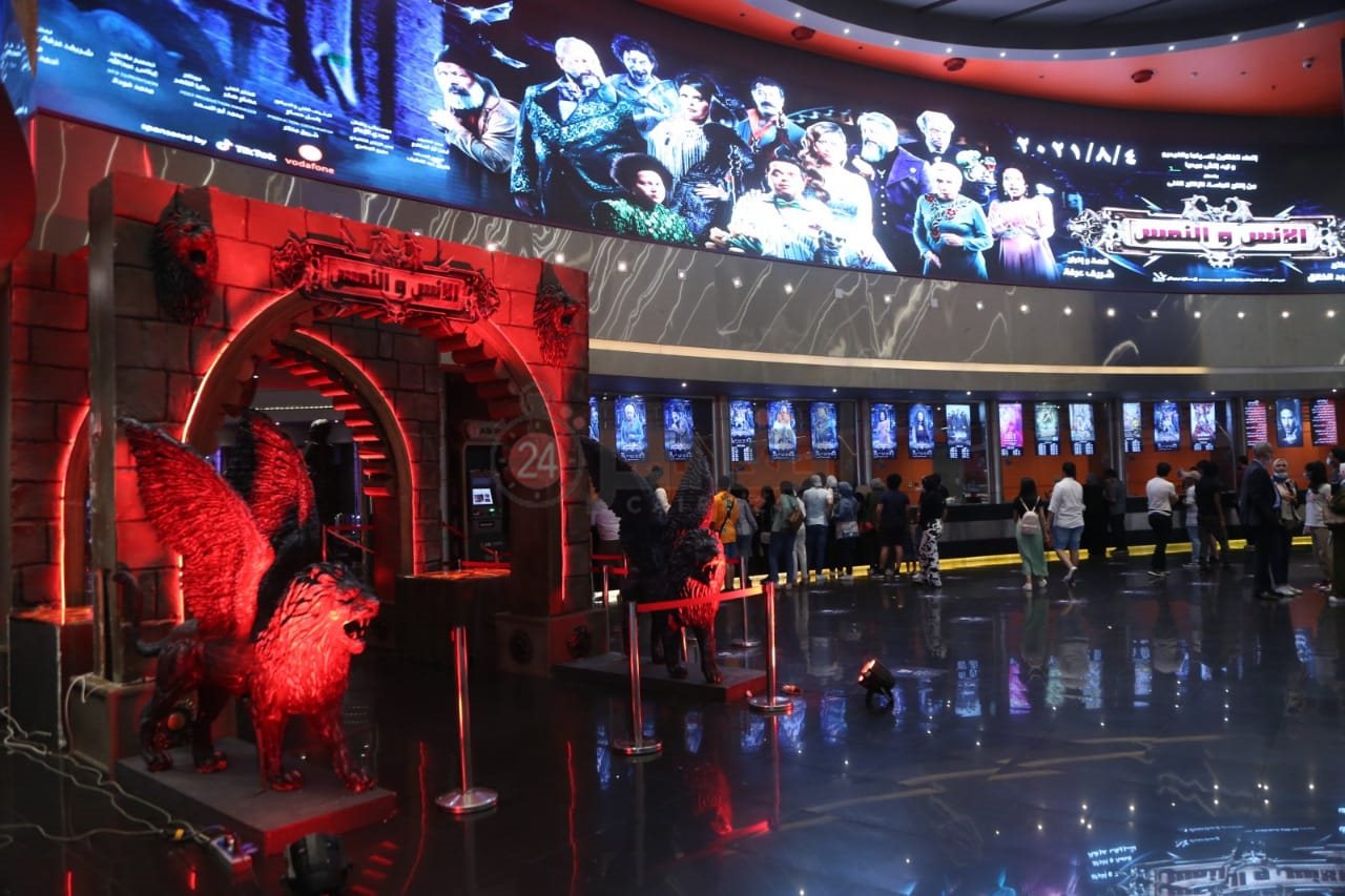 العرض الخاص لفيلم الإنس والنمس (19)