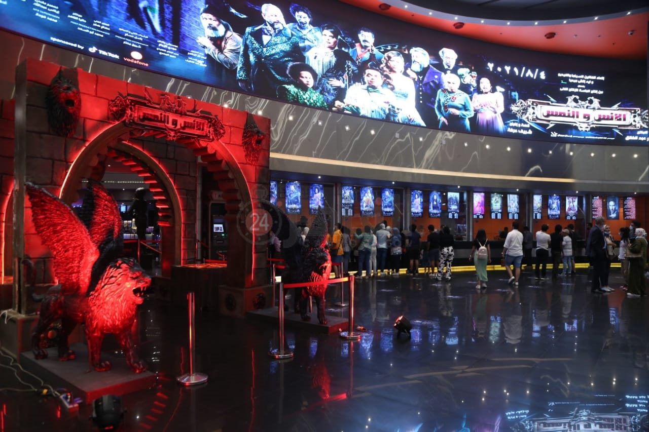 العرض الخاص لفيلم الإنس والنمس (20)