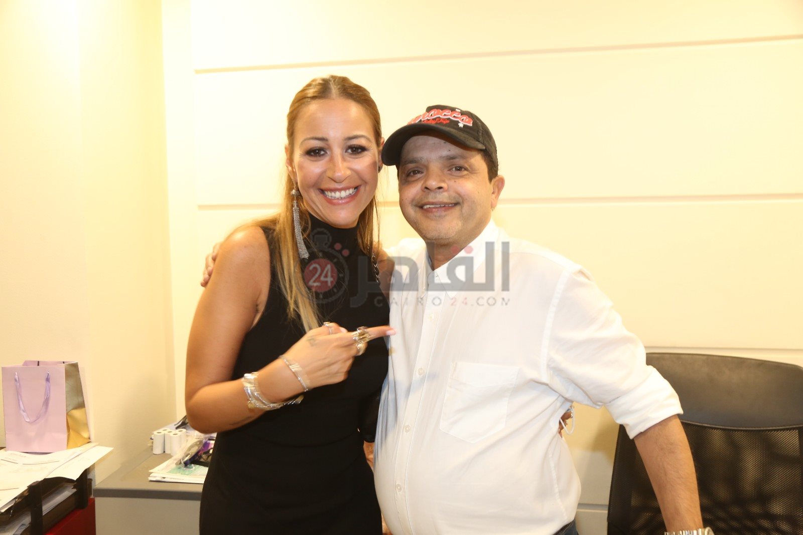 العرض الخاص لفيلم الانس والنمس (7)