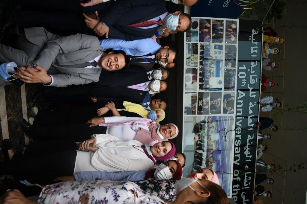 العاملين بالرقابة المالية يودعون الدكتور عمران في نهاية ولايتة 8