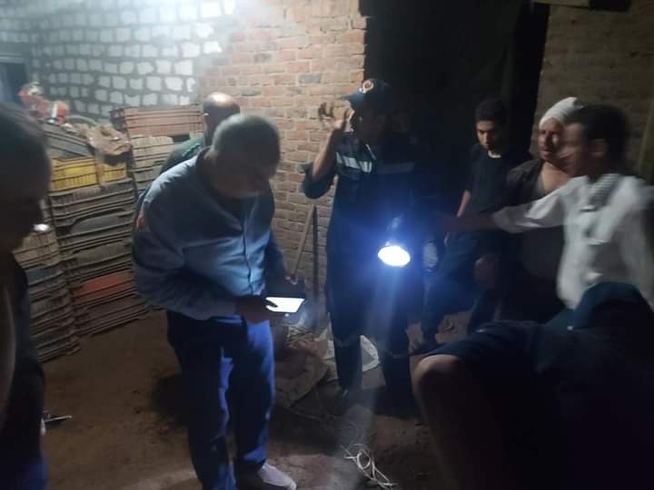 انهيار وتصدع 3 منازل بحي غرب أسيوط 