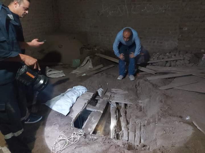 انهيار وتصدع 3 منازل بحي غرب أسيوط 