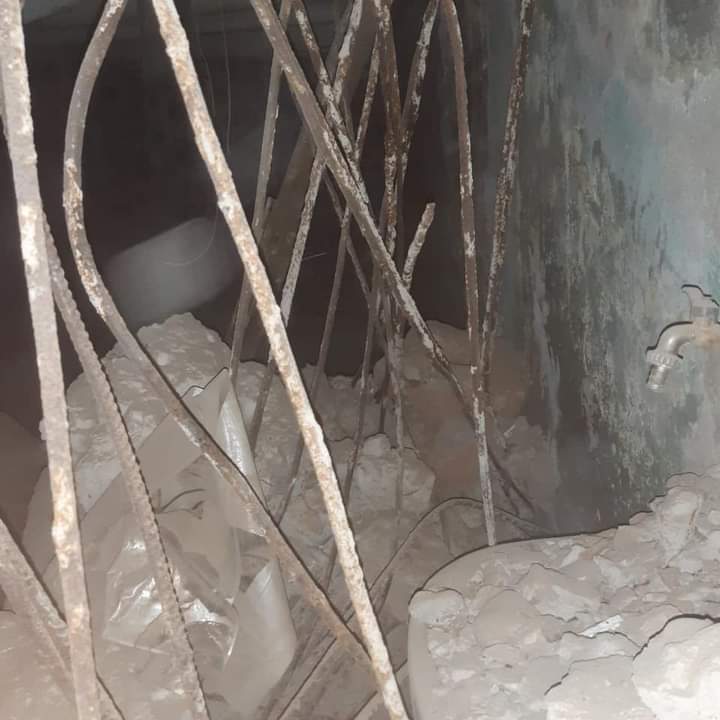 انهيار وتصدع 3 منازل بحي غرب أسيوط 