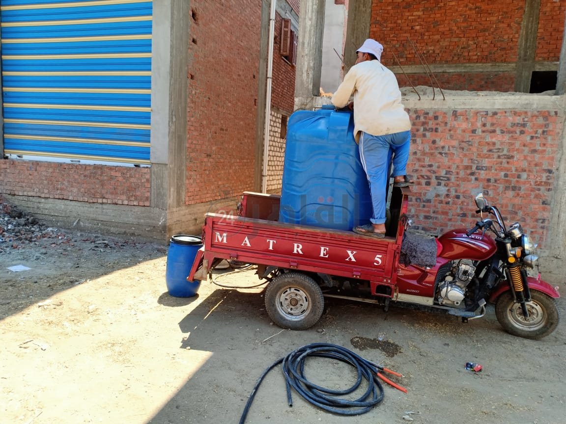 أزمة انقطاع المياه في أولاد صقر 07