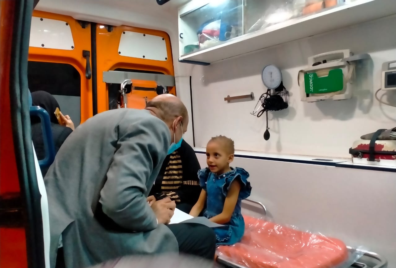 تحرك طبي لعلاج الطفلة بعد استجابة الرئيس 1