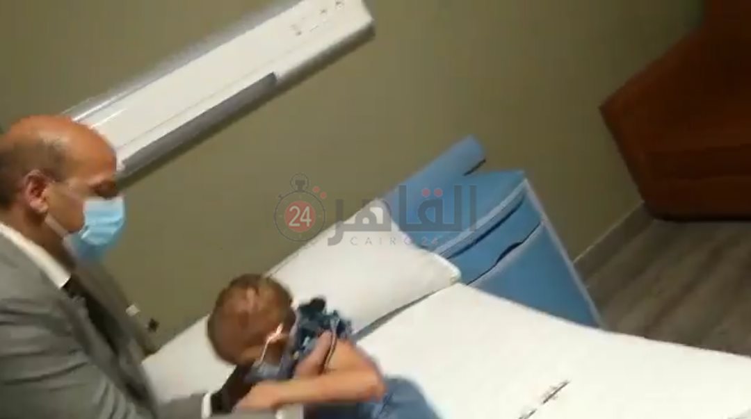 وصول الطفلة مريم إلى معهد ناصر 03