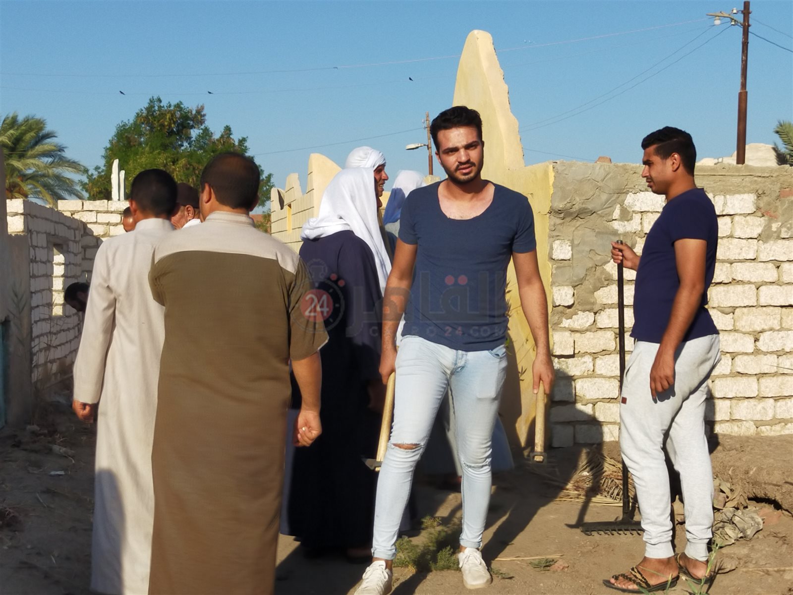 استخراج أعمال السحر من مقابر الفيوم