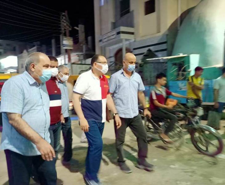 محافظ الشرقية خلال جولته بشوارع أبو حماد 1