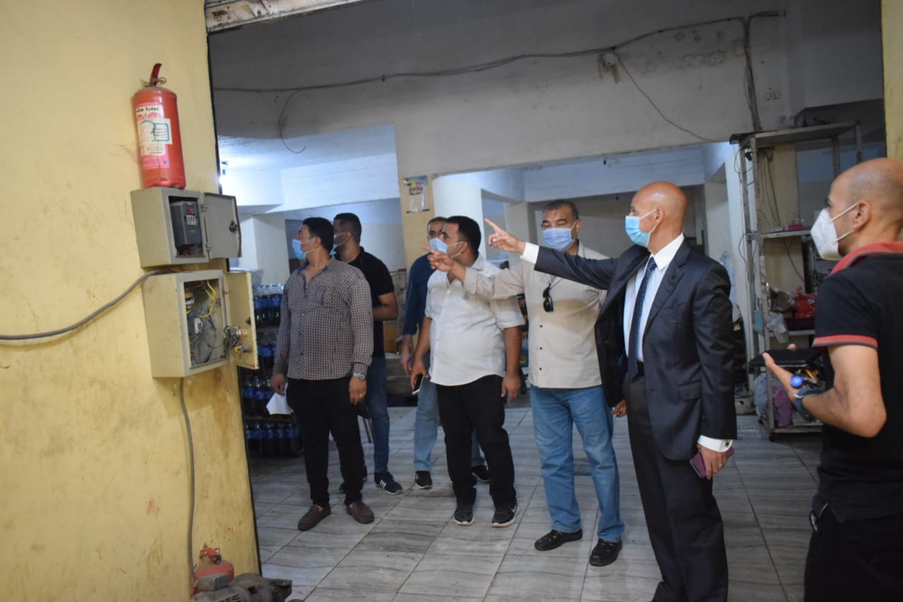 حملة تفتيشية على المطاعم بالزقازيق 10