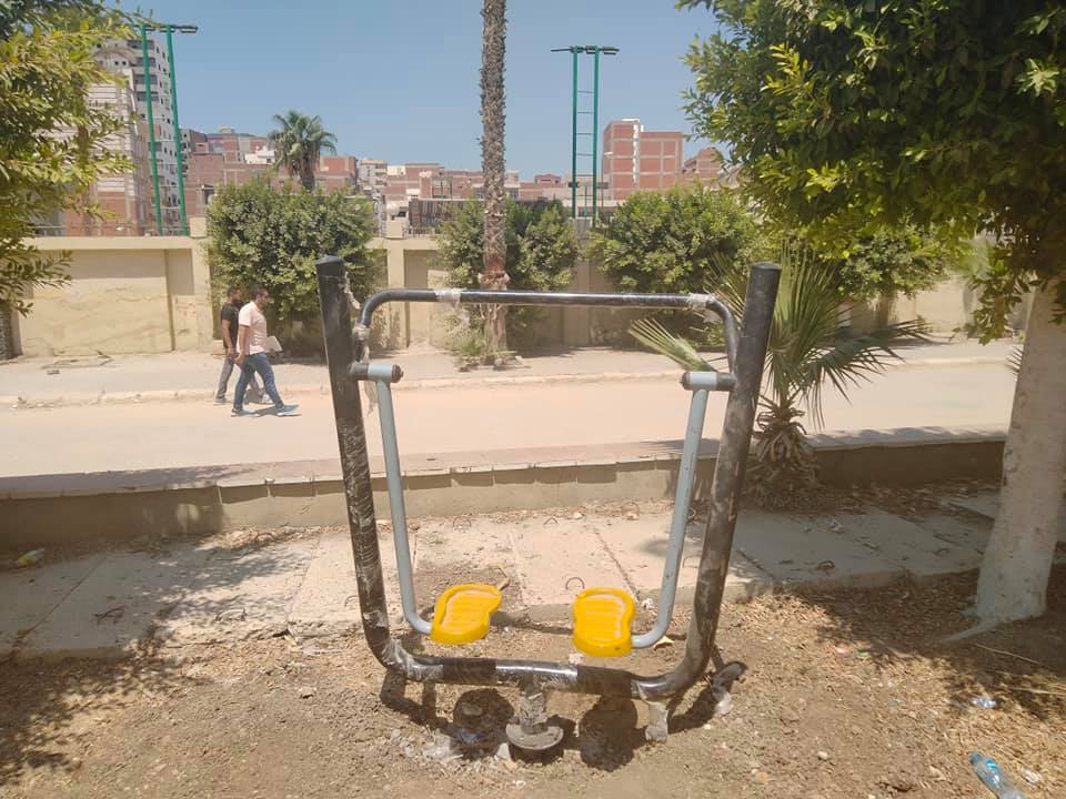 الصالات الرياضية الجديدة بحدائق جامعة الزقازيق 06