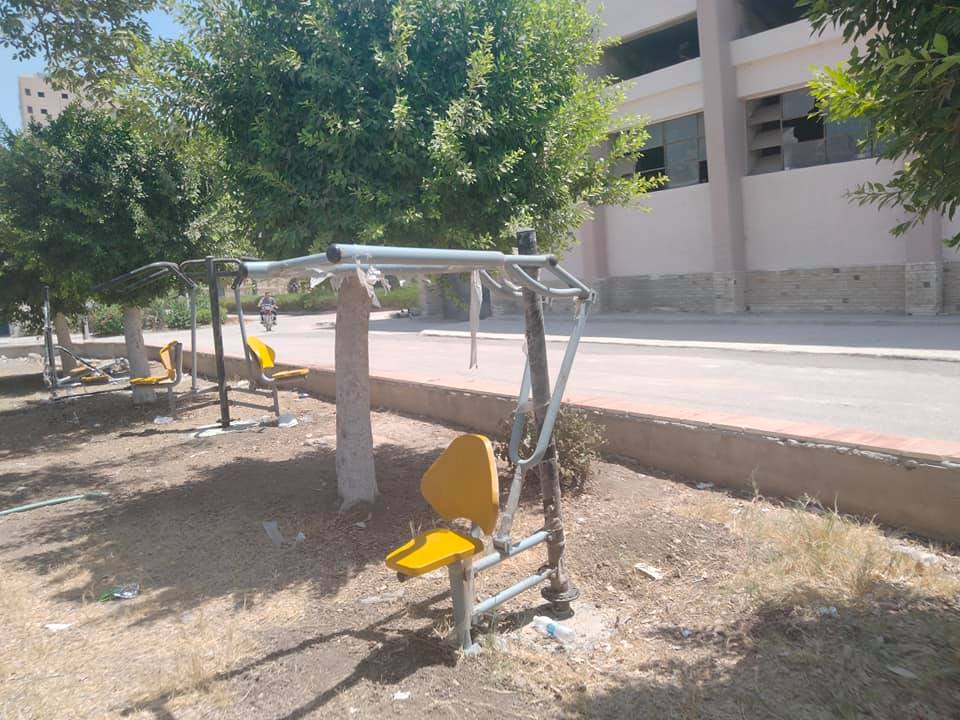 الصالات الرياضية الجديدة بحدائق جامعة الزقازيق 07