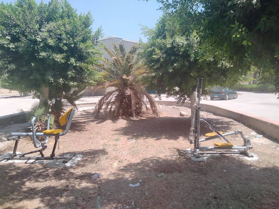 الصالات الرياضية الجديدة بحدائق جامعة الزقازيق 012