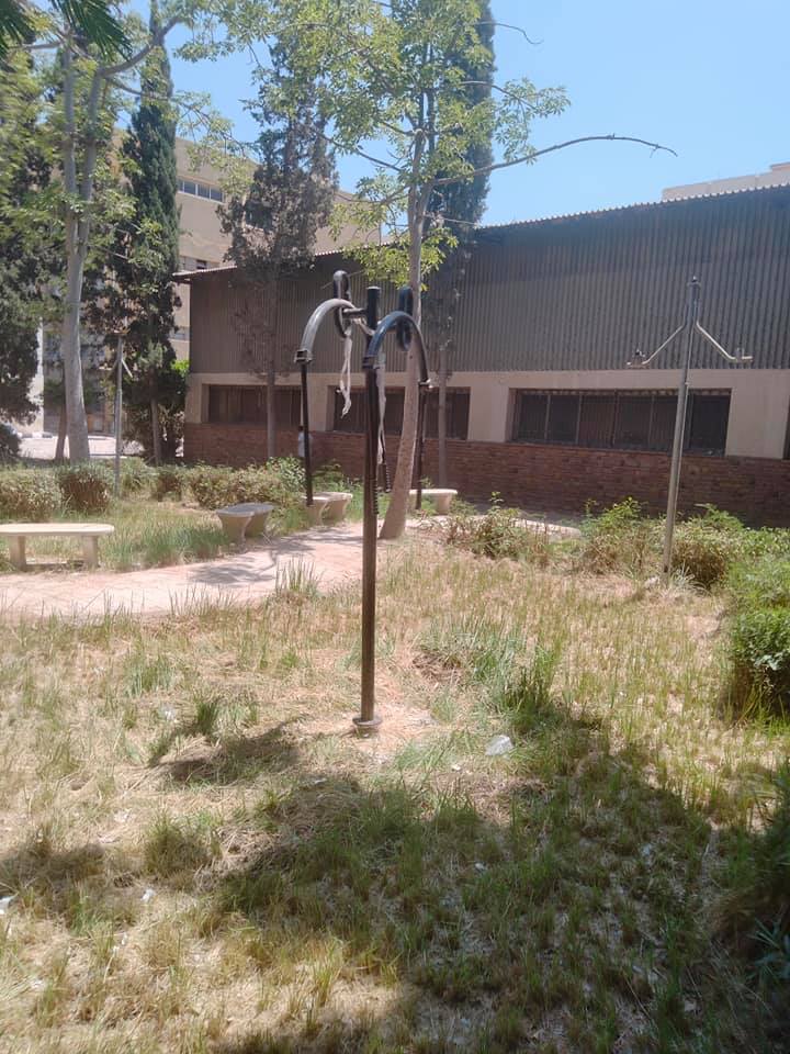 الصالات الرياضية الجديدة بحدائق جامعة الزقازيق 018