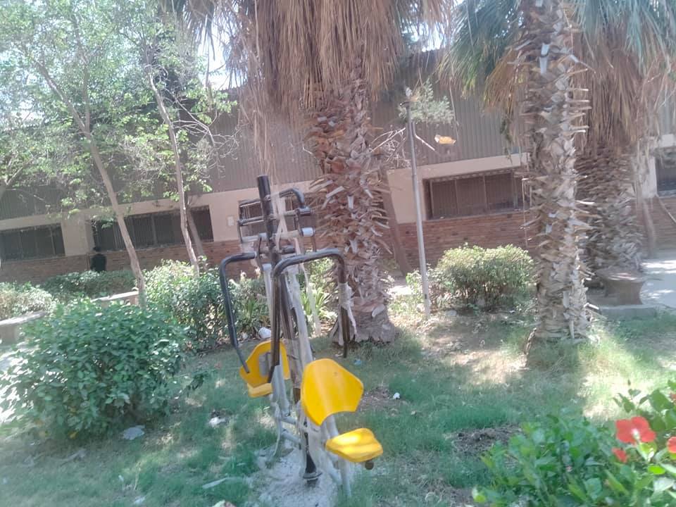 الصالات الرياضية الجديدة بحدائق جامعة الزقازيق 021