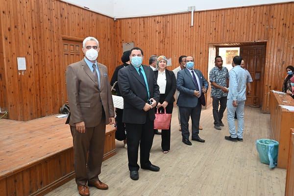 الأعلى للجامعات يُتابع اختبارات القدرات بكلية السياحة والفنادق بالفيوم«صور»