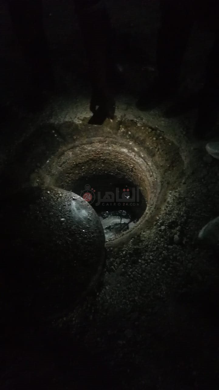 خروج المواد البترولية من الصرف الصحي