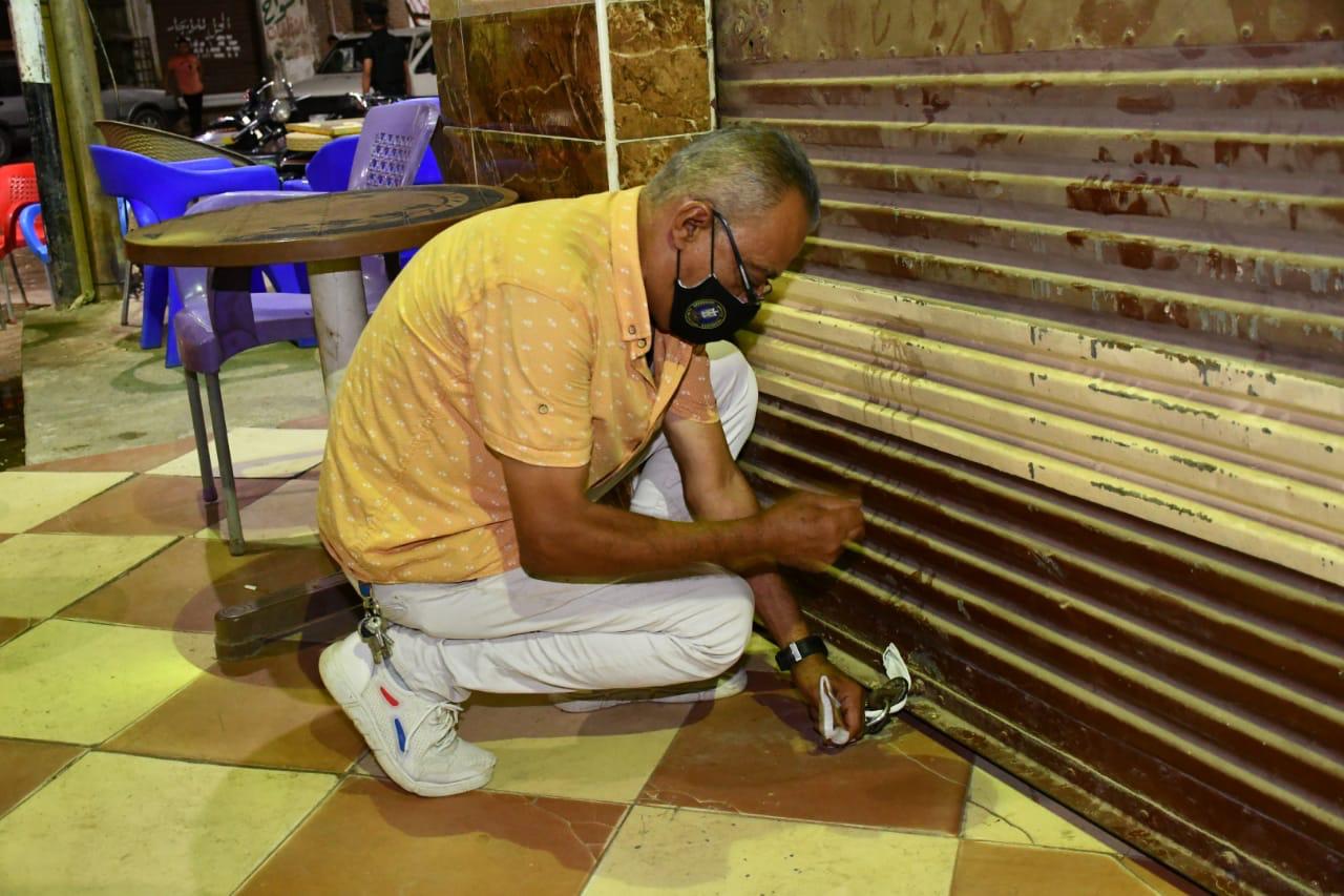 حملة مكبرة لمتابعة تطبيق الإجراءات الاحترازية