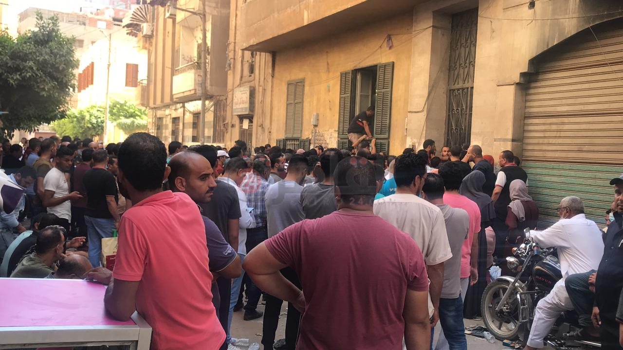 جانب من الزحام