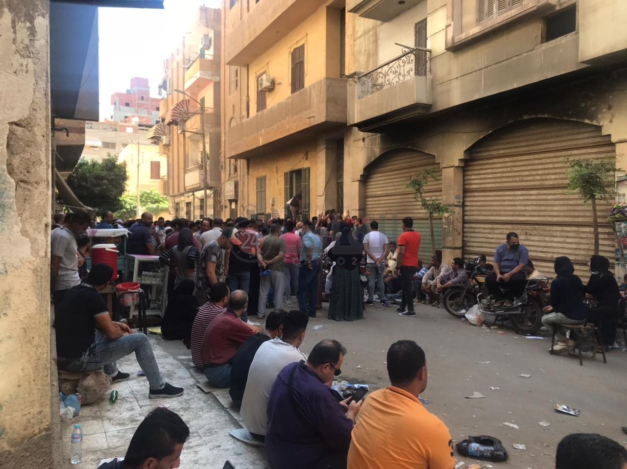 جانب من الزحام