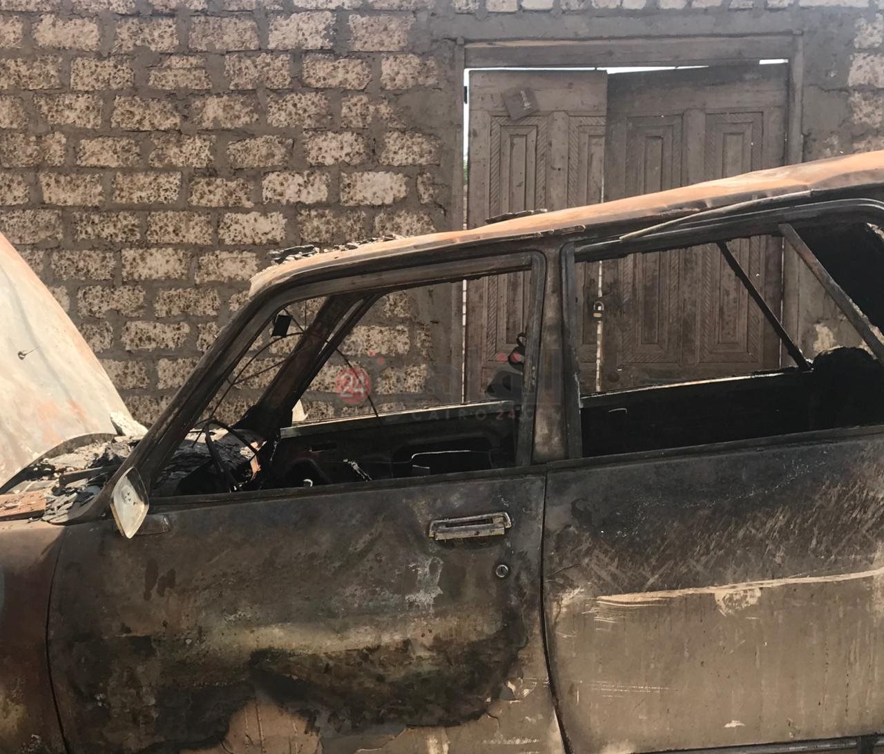 السيارة المحترقة 01