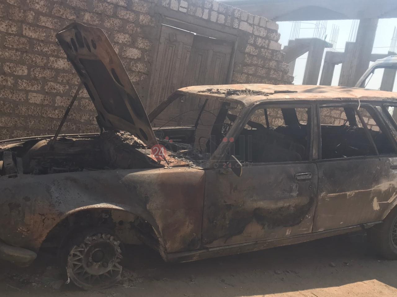 السيارة المحترقة 02