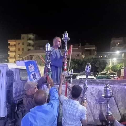 حملة ليلية بديروط في أسيوط 