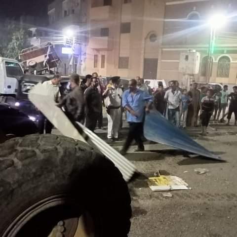 حملة ليلية بديروط في أسيوط 