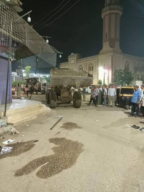 حملة ليلية بديروط في أسيوط 