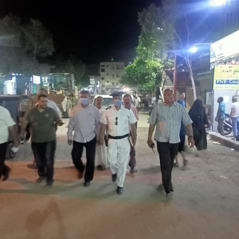 حملة ليلية بديروط في أسيوط 