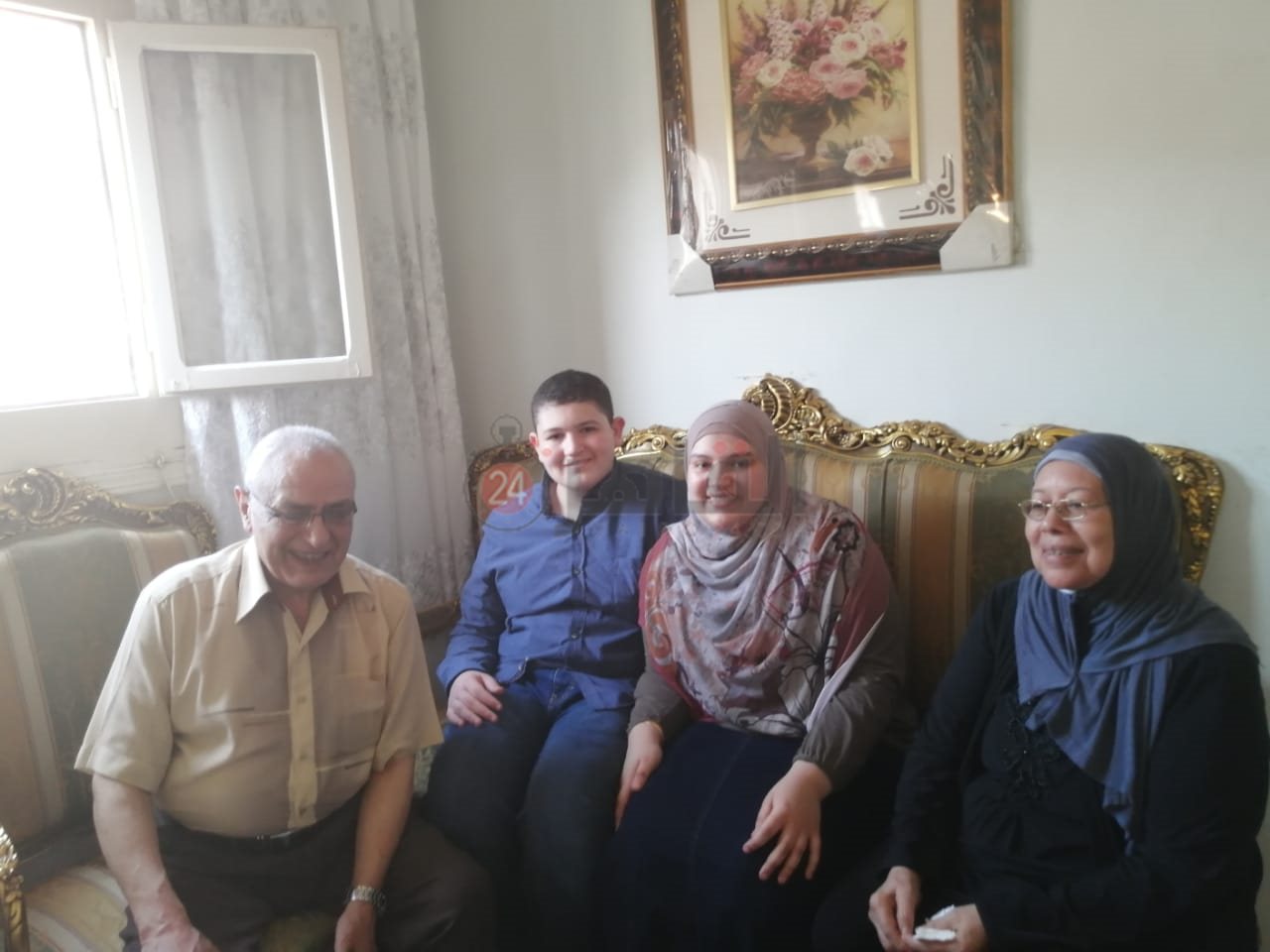 الثالثة على الثانوية العامة وأسرتها بالشرقية 1