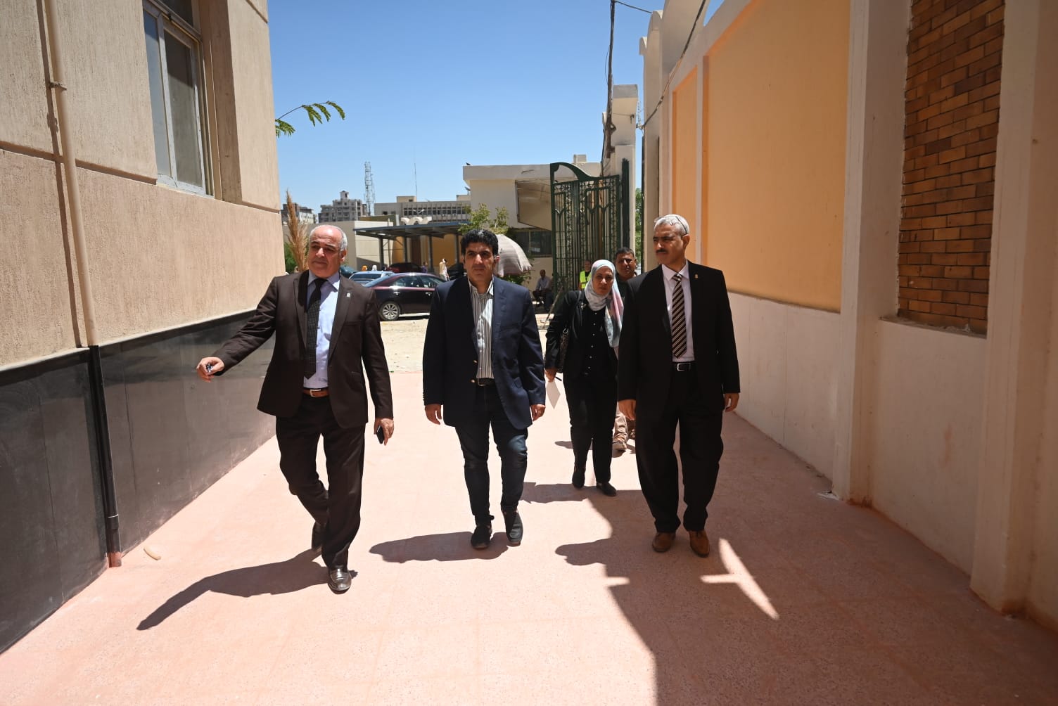 لجنة قطاع العلاج الطبيعي بالمجلس الأعلى للجامعات في زيارة لجامعة الفيوم