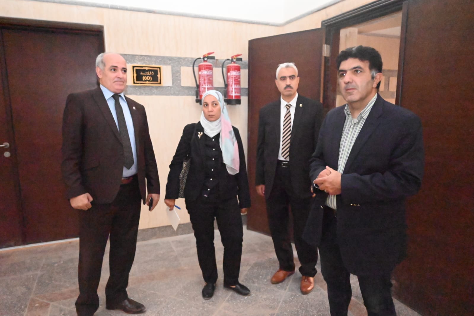 لجنة قطاع العلاج الطبيعي بالمجلس الأعلى للجامعات في زيارة لجامعة الفيوم