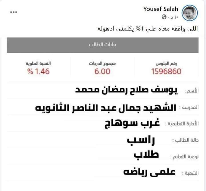 النتيجة المزيفة 