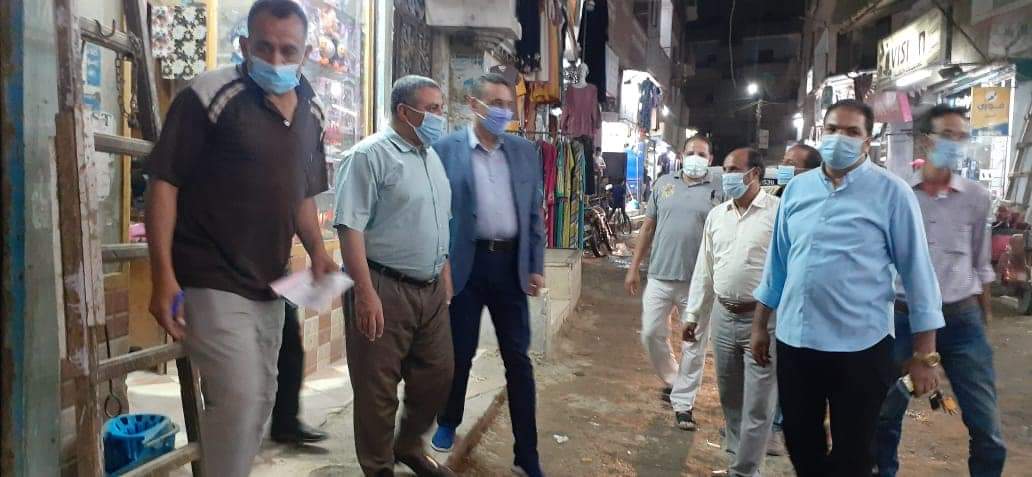 حملة مكبرة لمتابعة تطبيق الإجراءات الاحترازية في الفيوم