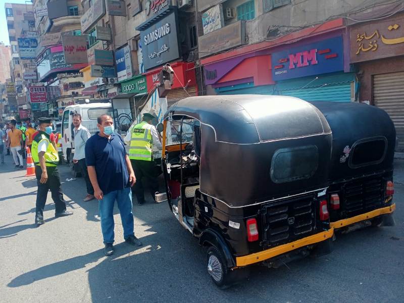 حملة لضبط مركبات التوك توك المخالفة بالشرقية 1