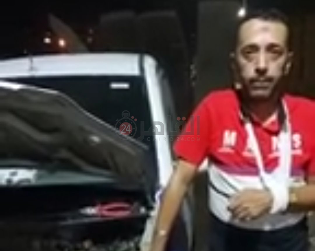 سائق يؤكد تعطل سيارته نتيجة هبوط ارضي ببورسعيد