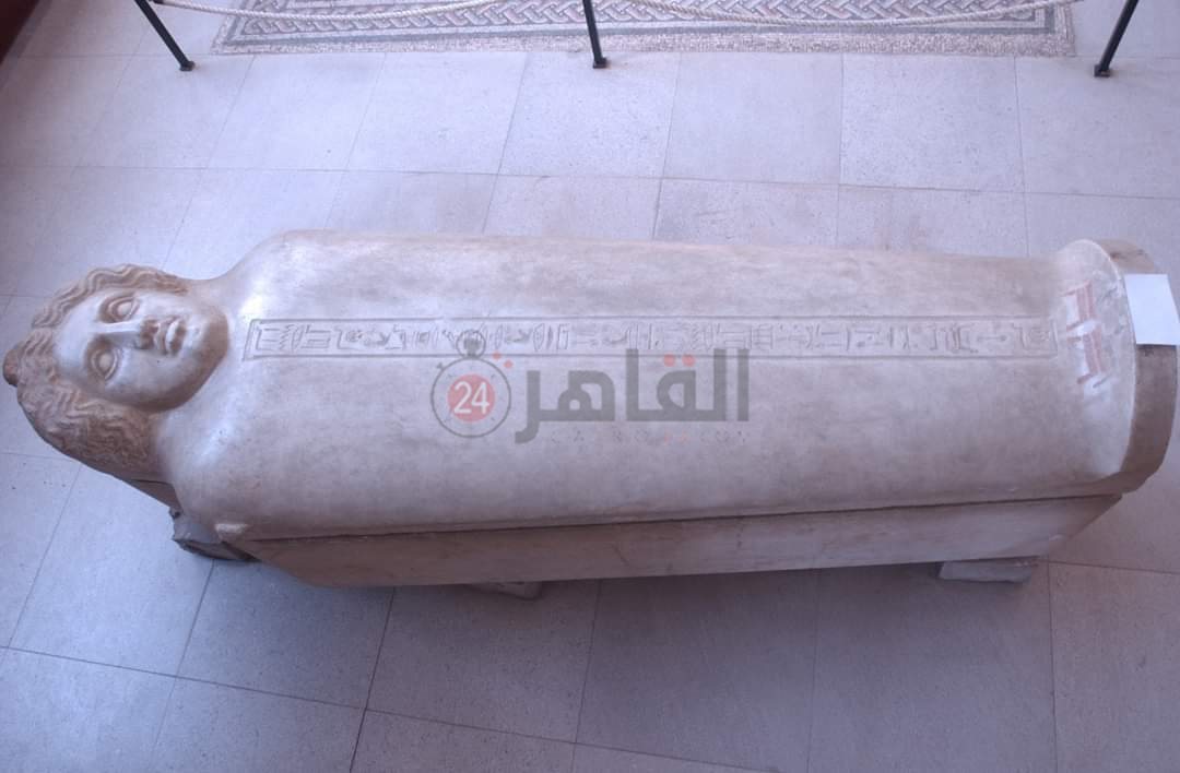 تابوت أثري بمتحف أثار الإسماعيلية القومي